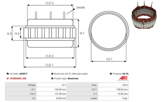 Stator, generator, bild 2