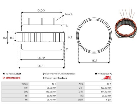 Stator, generator, bild 2