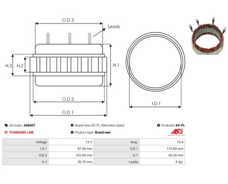 Stator, generator, bild 2