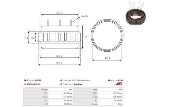 Stator, generator, bild 2