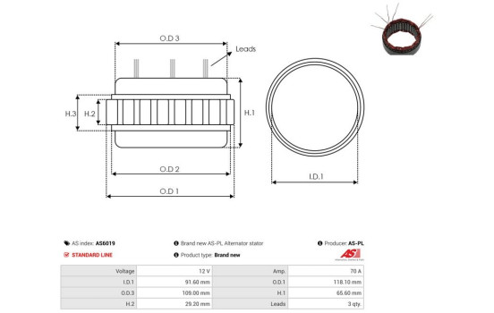 Stator, generator, bild 2