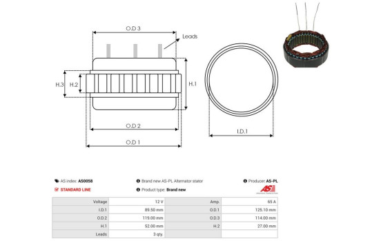 Stator, generator, bild 2