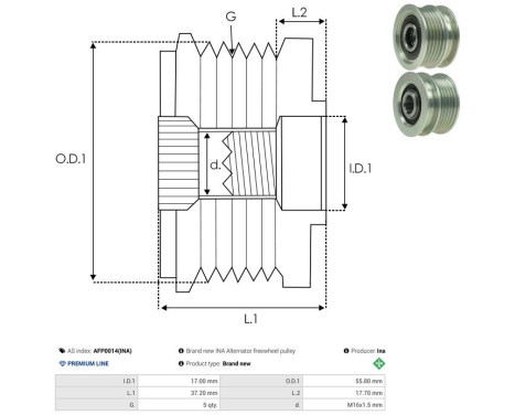 Dynamo frihjul, bild 3