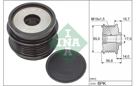 Dynamofrihjul 535 0341 10 Ina