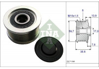 Frihjulskoppling, generator 535 0046 10 Ina