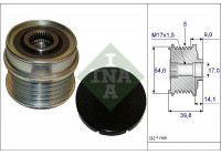 Frihjulskoppling, generator 535 0171 10 Ina