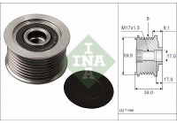 Frihjulskoppling, generator 535004910 Ina