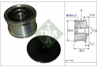 Frihjulskoppling, generator 535010810 Ina