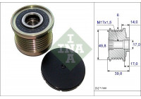 Frihjulskoppling, generator 535014610 Ina
