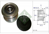 Frihjulskoppling, generator 535014910 Ina