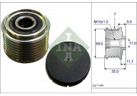 Frihjulskoppling, generator 535015910 Ina