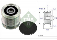 Frihjulskoppling, generator 535016510 Ina