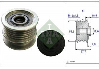 Frihjulskoppling, generator 535016910 Ina