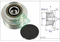 Frihjulskoppling, generator 535023810 Ina