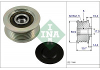 Frihjulskoppling, generator 535024110 Ina