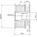 Frihjulskoppling, generator NEW PART, miniatyr 3