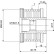 Frihjulskoppling, generator NEW PART, miniatyr 3