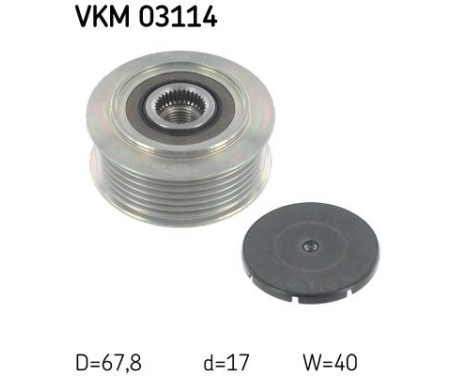 Frihjulskoppling, generator VKM 03114 SKF