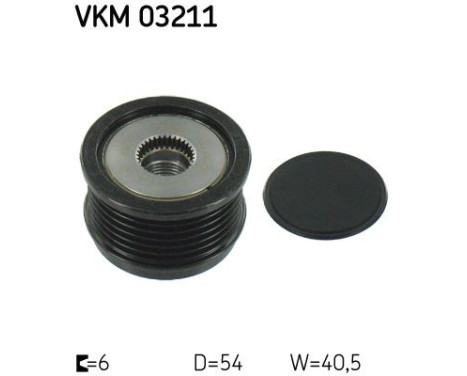 Frihjulskoppling, generator VKM 03211 SKF