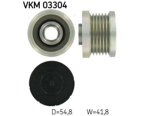 Frihjulskoppling, generator VKM 03304 SKF