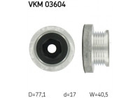 Frihjulskoppling, generator VKM 03604 SKF