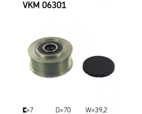 Frihjulskoppling, generator VKM 06301 SKF