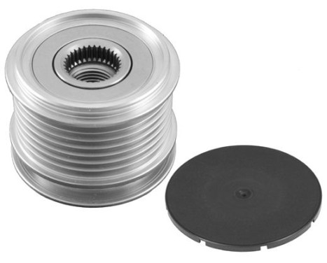 Frihjulskoppling, generator