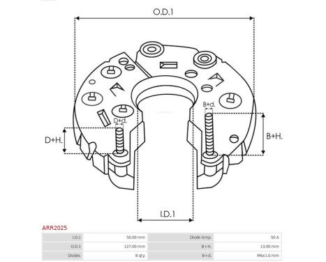 Likriktare, generator, bild 2