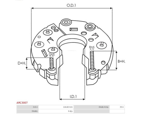 Likriktare, generator, bild 3
