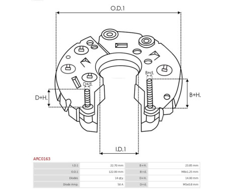 Likriktare, generator, bild 3