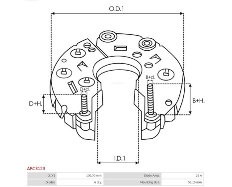 Likriktare, generator, bild 3