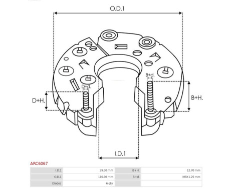 Likriktare, generator, bild 3