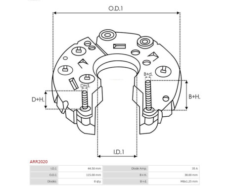 Likriktare, generator, bild 2