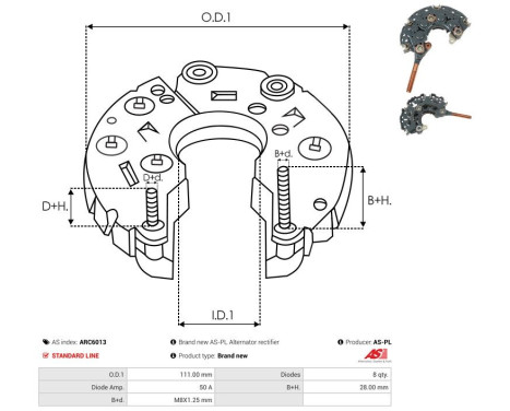 Likriktare, generator, bild 3