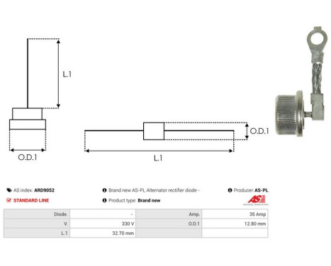 Likriktare, generator, bild 2