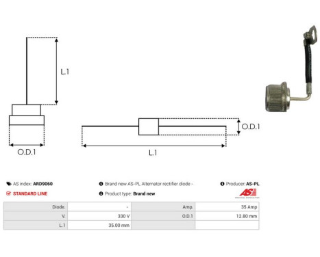 Likriktare, generator, bild 2