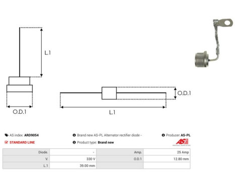 Likriktare, generator, bild 2