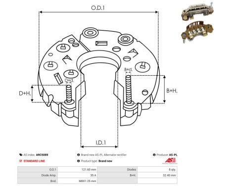 Likriktare, generator, bild 3