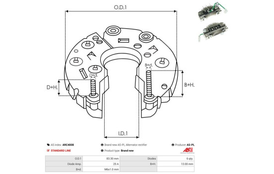 Likriktare, generator, bild 3