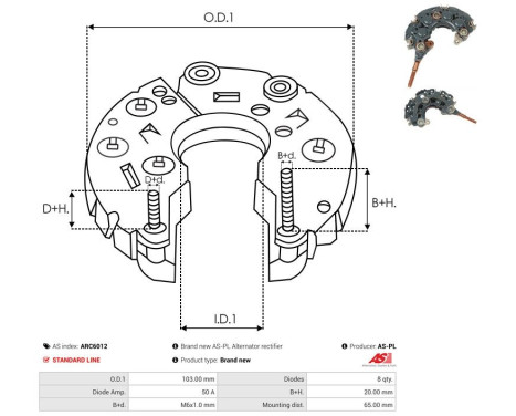 Likriktare, generator, bild 3