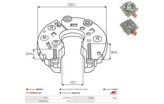 Likriktare, generator, bild 3