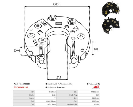 Likriktare, generator, bild 3