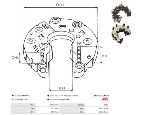 Likriktare, generator, bild 3