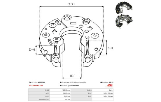 Likriktare, generator, bild 3