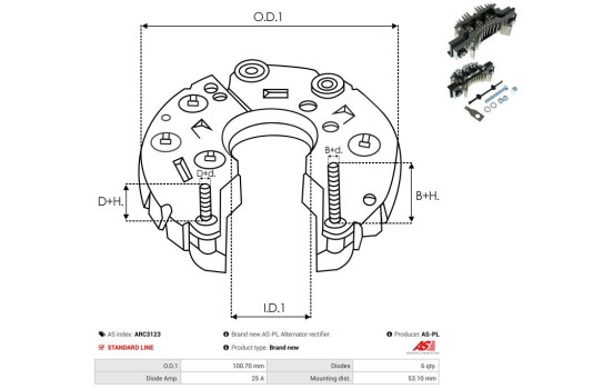 Likriktare, generator, bild 3