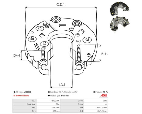 Likriktare, generator, bild 3