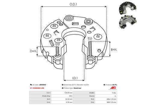 Likriktare, generator, bild 3