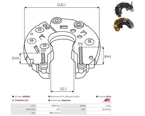 Likriktare, generator, bild 3