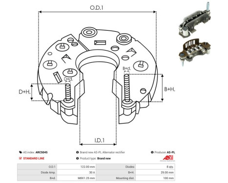 Likriktare, generator, bild 3