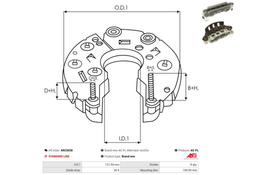 Likriktare, generator, bild 3